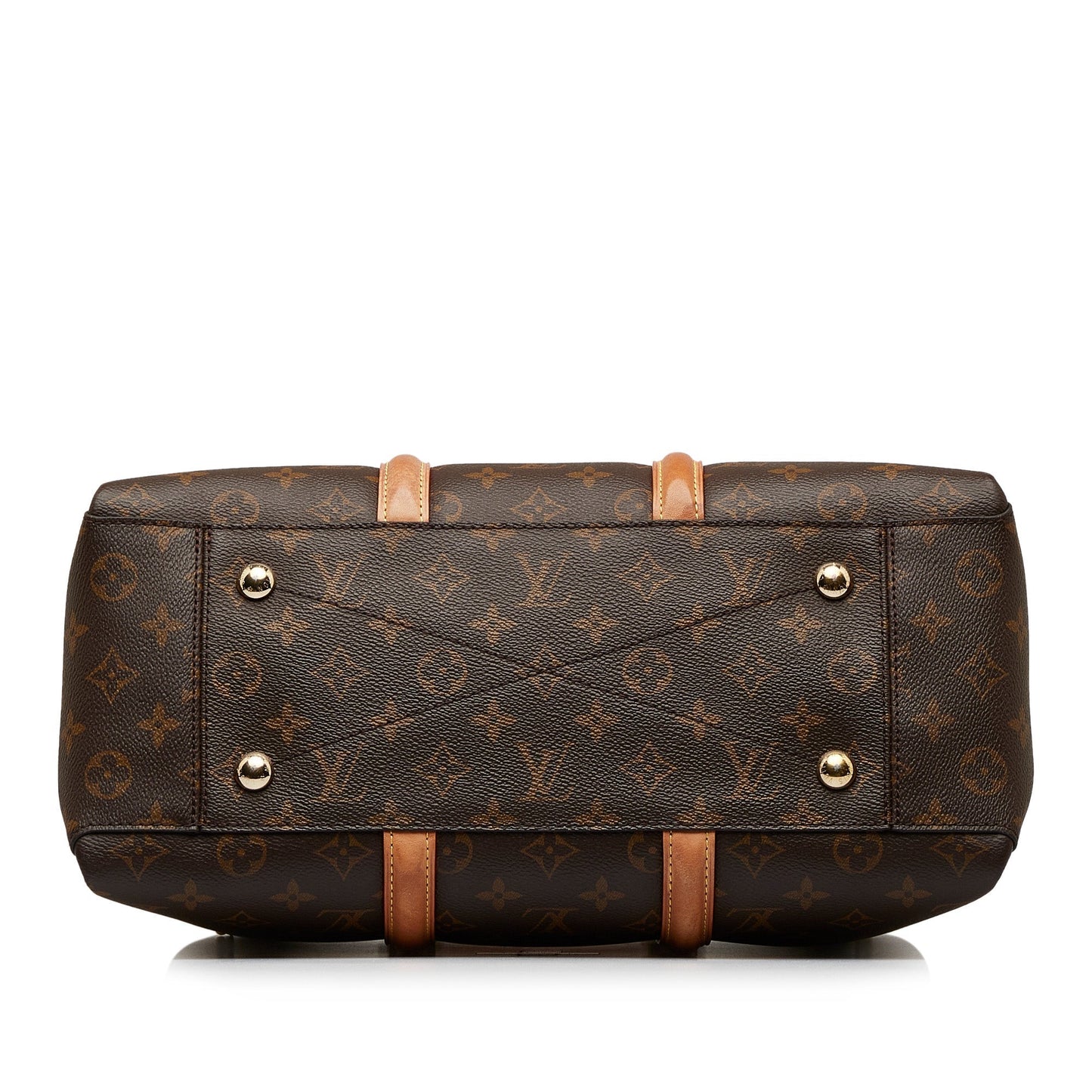 LOUIS VUITTON Monogram Soufflot MM Satchel