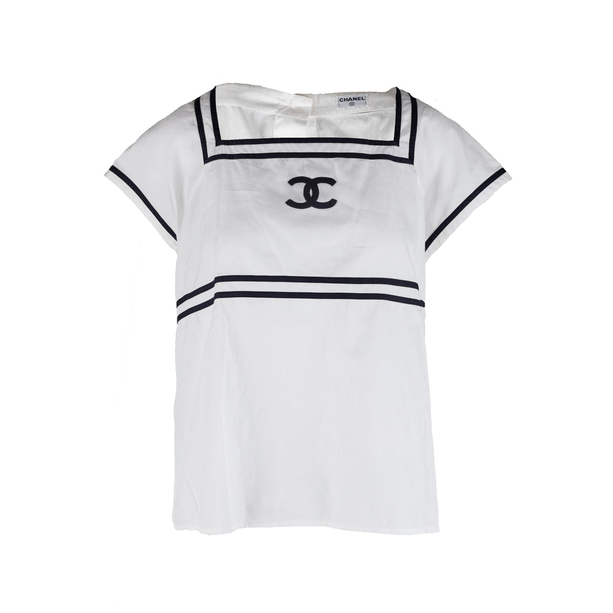 Chanel Vintage Sailor Top and Skirt Set - '00s