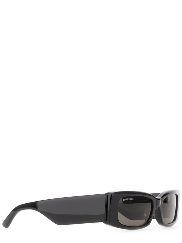 Luxury Balenciaga  Eyewear Max Rectangle Sunglasses Black