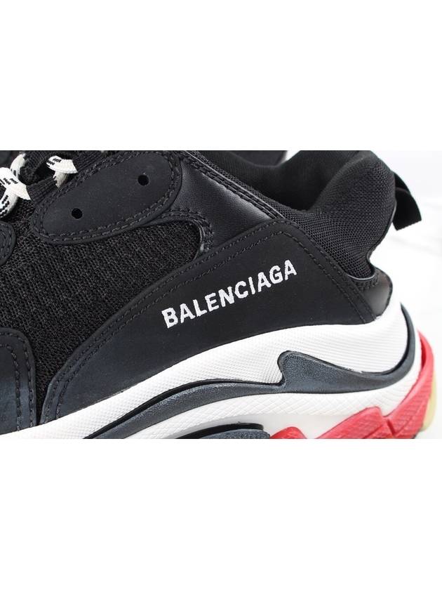 Luxury Balenciaga  Triple S sneakers black red 41 260
