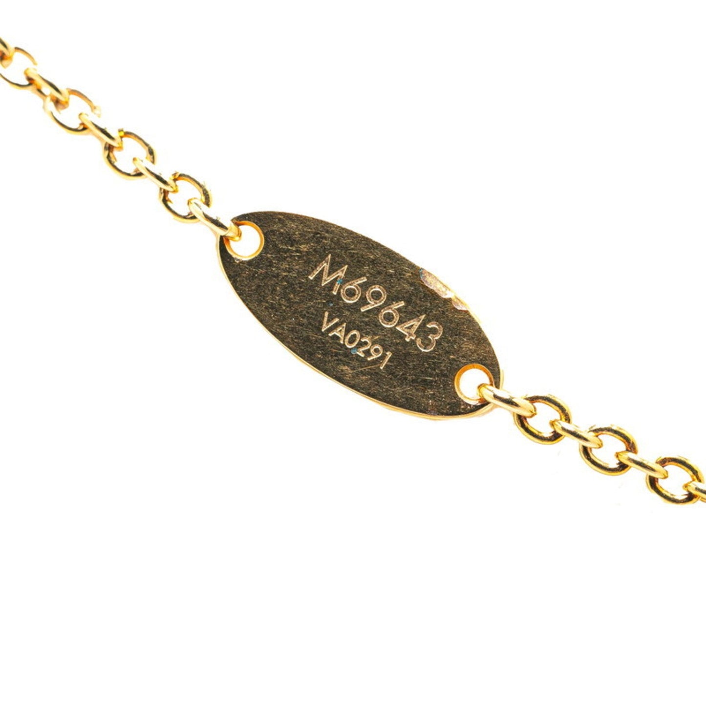 Louis Vuitton Monogram  Plating Metal Necklace