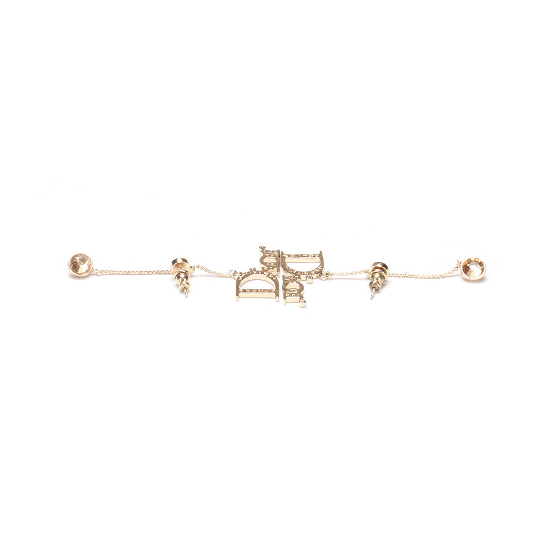 Logo Dangle Earrings