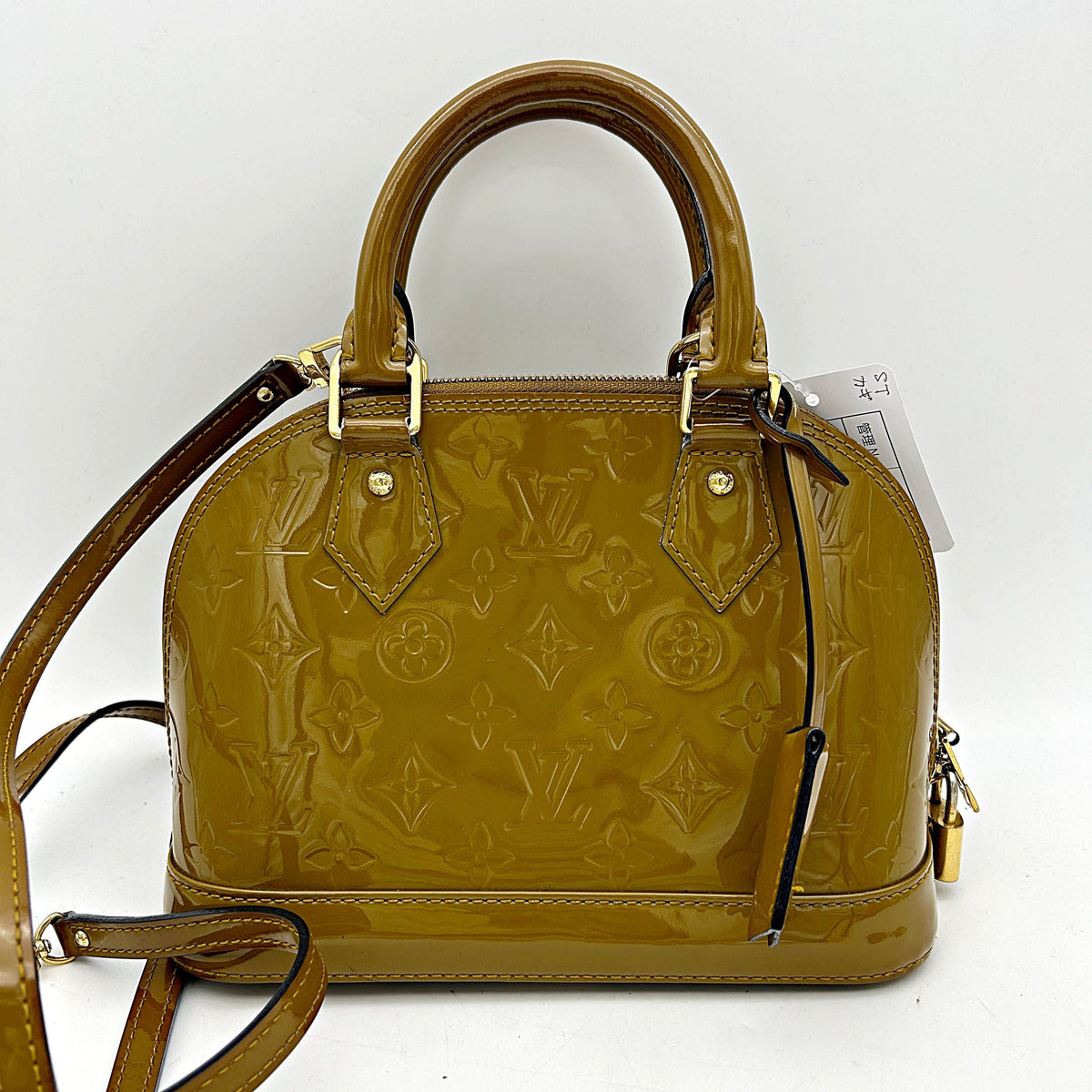 LOUIS VUITTON Vernis Alma BB Vert Olive lv6659bs