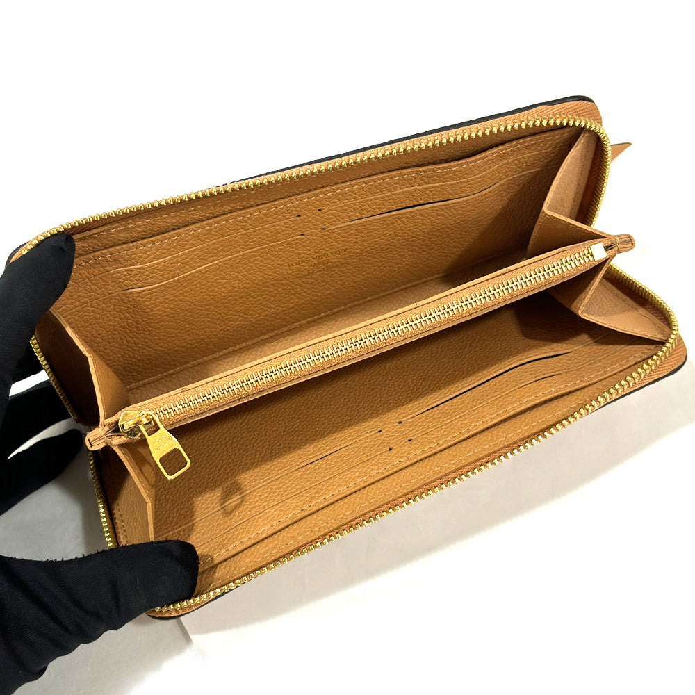 Louis Vuitton Portefolio Claimans M81460 Bi-colour Monogram Amplant Arizona Long Wallet Wallet