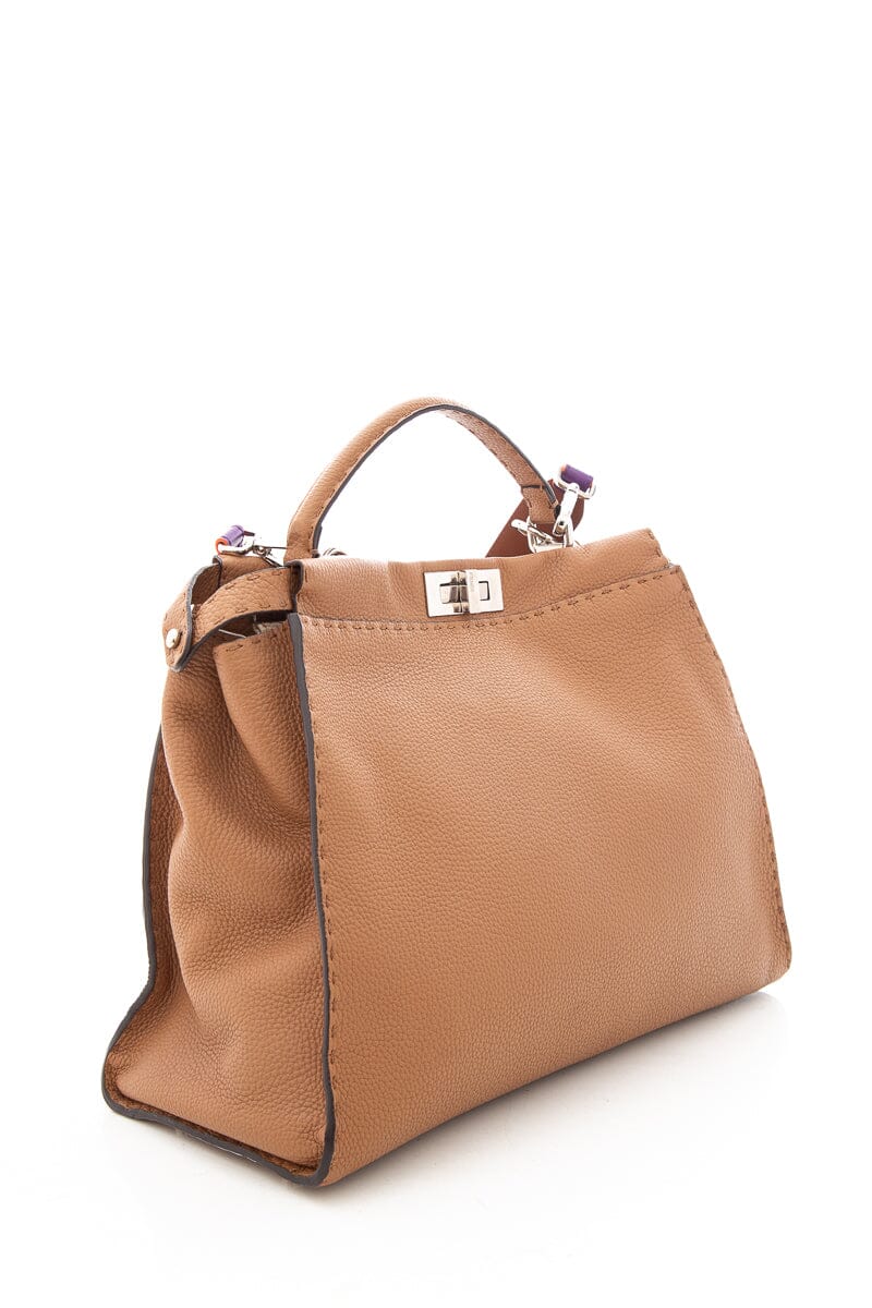 Fendi Brown Peekaboo  Handbag