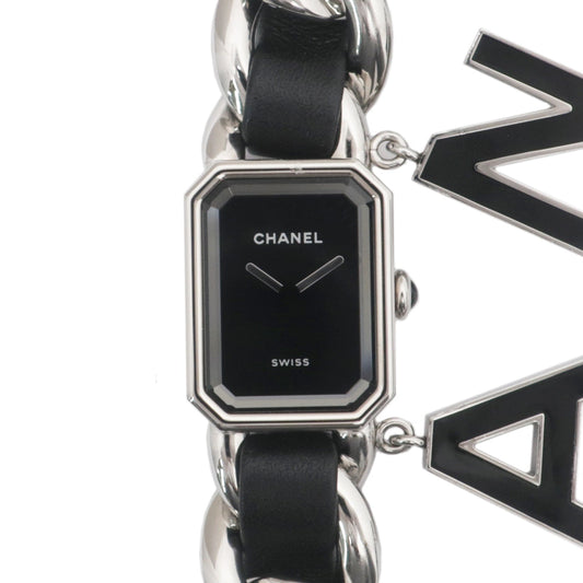 CHANEL CHANEL PREMIER WONDED DO CHANEL H7471 BLACK CHARM QUATCH LADY WOMAN WATCH