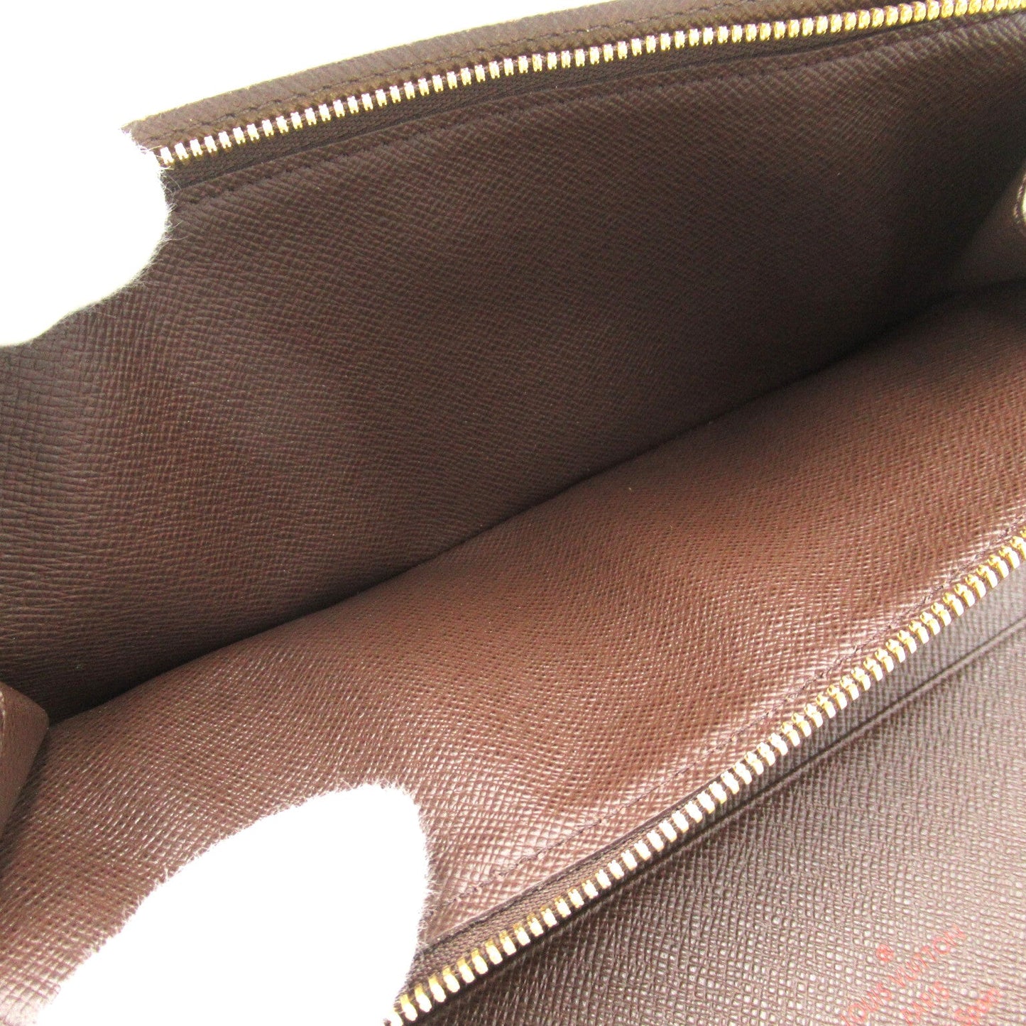 Louis Vuitton Portefolio Ansorite Round Long Wallet Wallet PVC Coated Canvas Damiens  Brown N63071