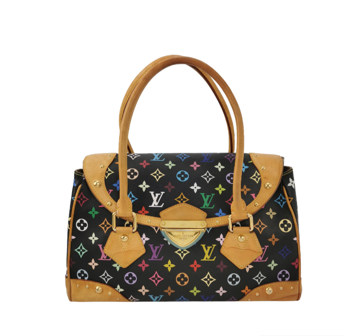 Preloved Louis Vuitton (LV) Multicolor Beverly Bag Black 24120678972574