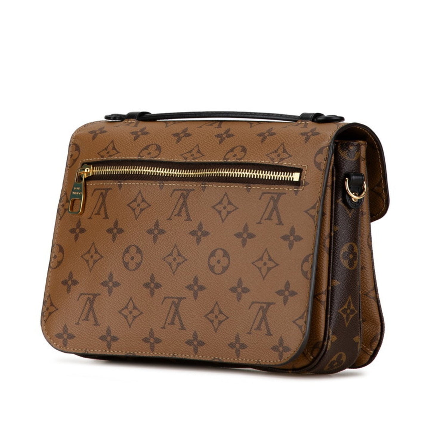 Louis Vuitton Monogram Reverse  Pvc Leather Handbag Pochette Shoulder Bag