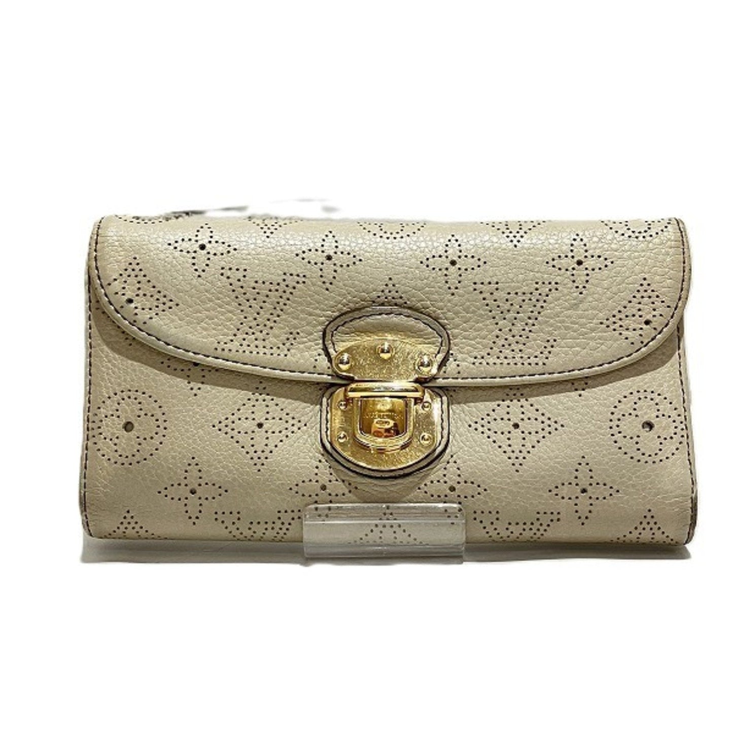 Louis Vuitton Mahina Mahina Leather Long Wallet (Bi-Fold)