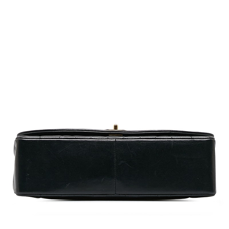 Chanel Matrases Cocomark Diana 25 Chain houlder Bag Black Leather  Chanel