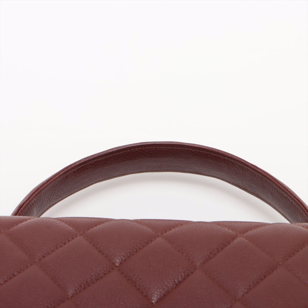 Chanel Matrasse Caviar S Handbag Brown G  4th