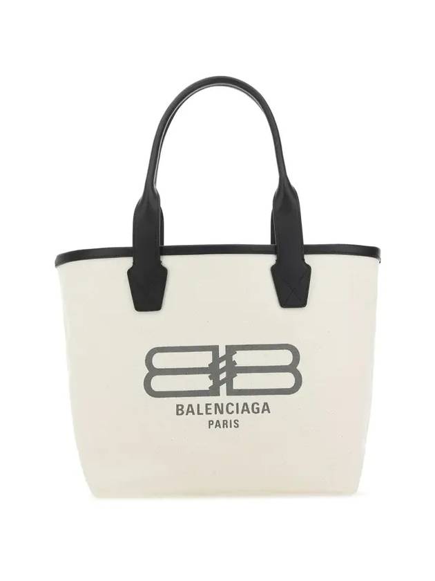 Luxury Balenciaga  Jumbo Small Tote Bag Ivory