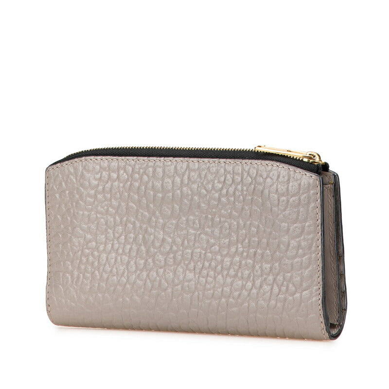 Burberry Leather Long Wallet