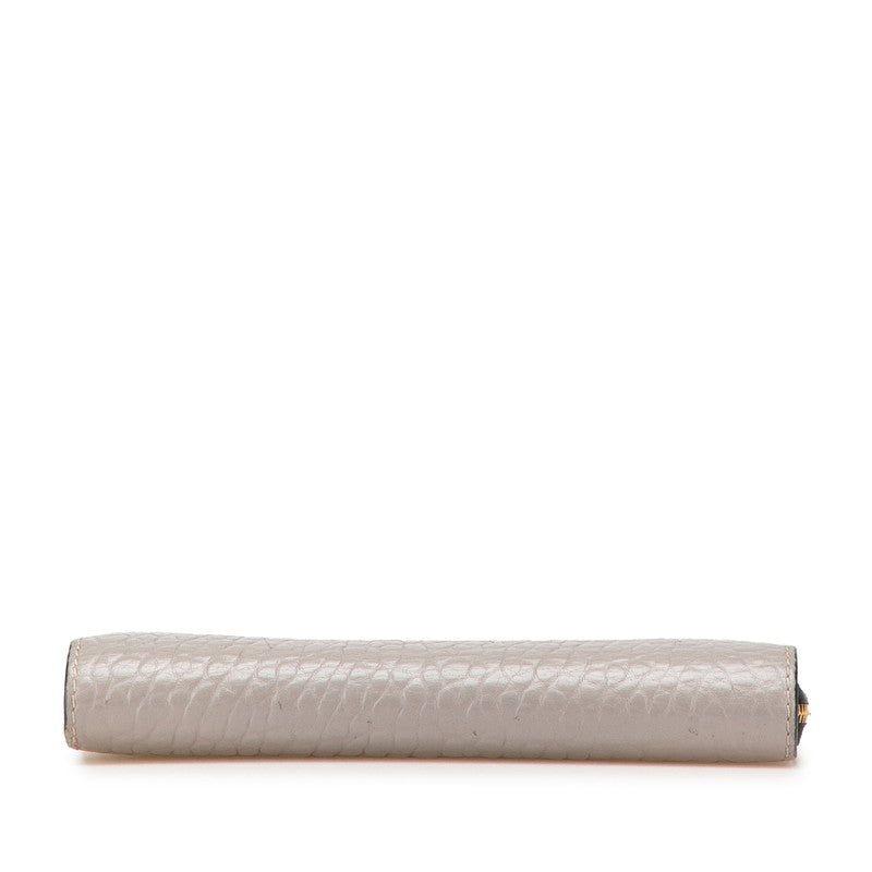 Burberry Leather Long Wallet
