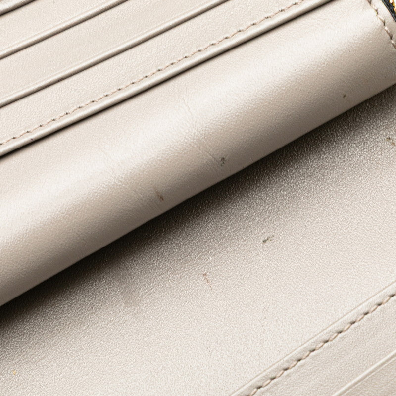 Burberry Leather Long Wallet