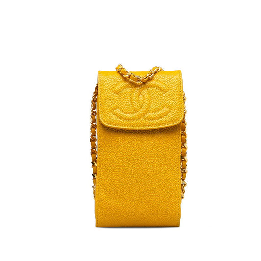 Chanel Coco Mark Caviar Skin Shoulder Bag