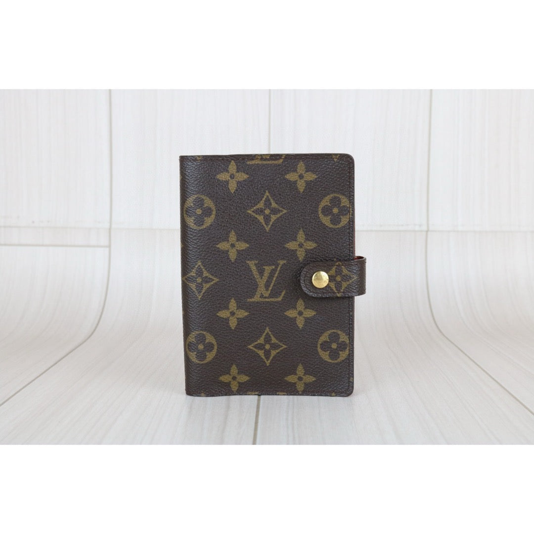 Very Good ( Rank A)｜ LV Monogram Small Ring Agenda Cover Notebook Cover  ｜X25030114