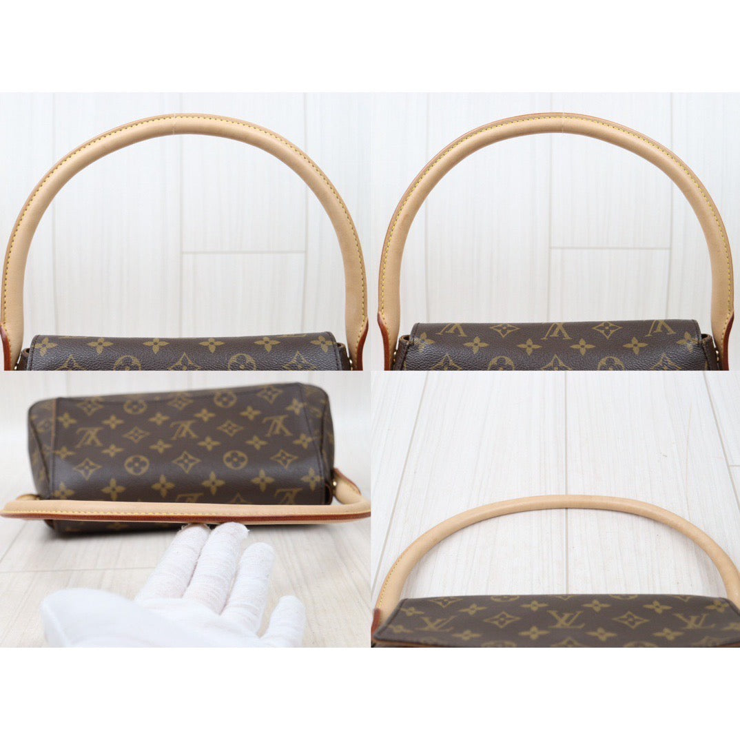 Rank AB ｜ LV Monogram Looping Mini Shoulder Bag ｜24061202