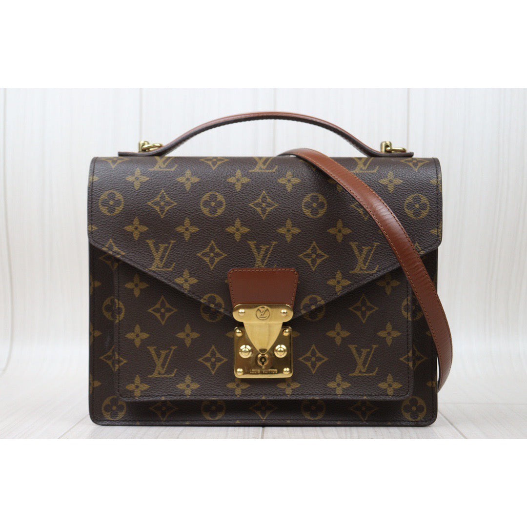 Rank A｜ LV Monogram Monceau28 Shoulder Bag ｜24061108