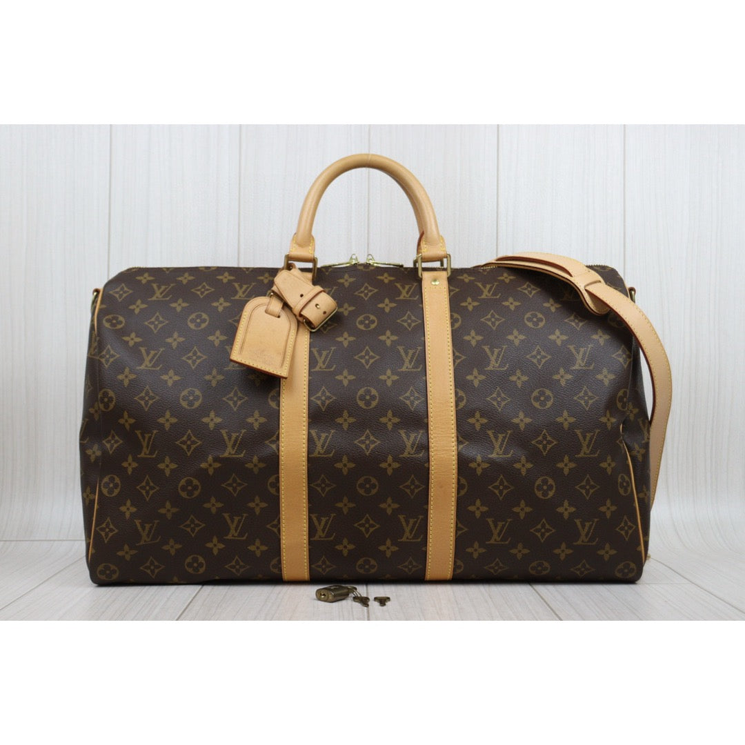 Good ( Rank AB)｜ LV Monogram Keypol Bandrière 50 With Shoulderstrap｜25031310