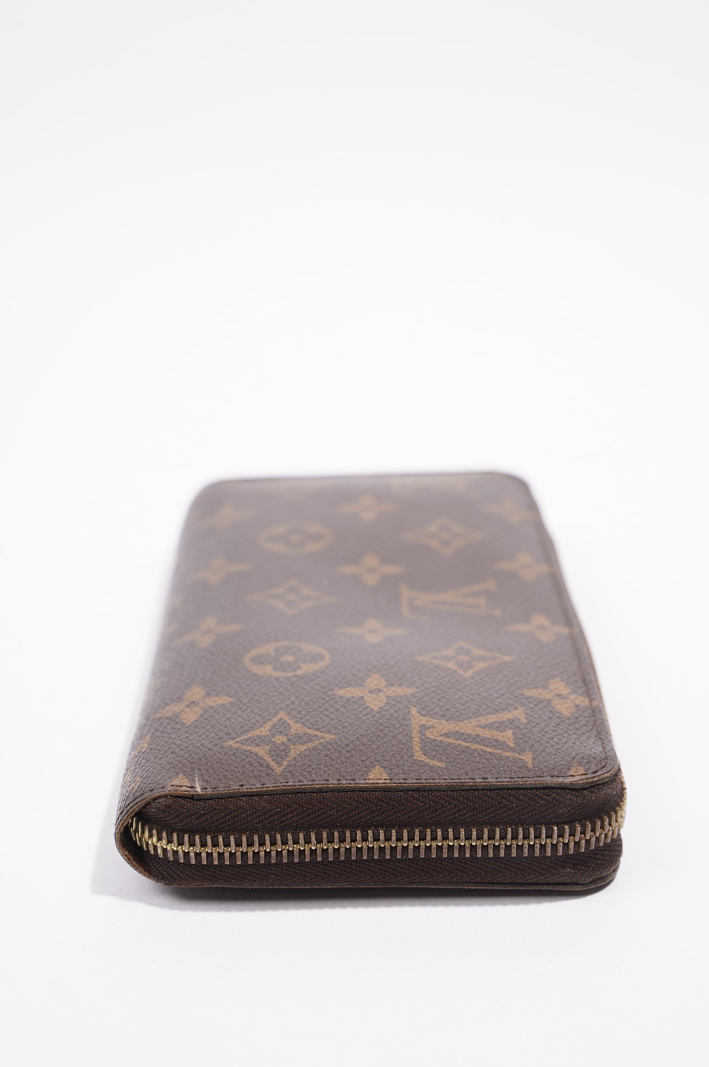 Louis Vuitton Monogram Zippy Wallet Brown Monogram Canvas