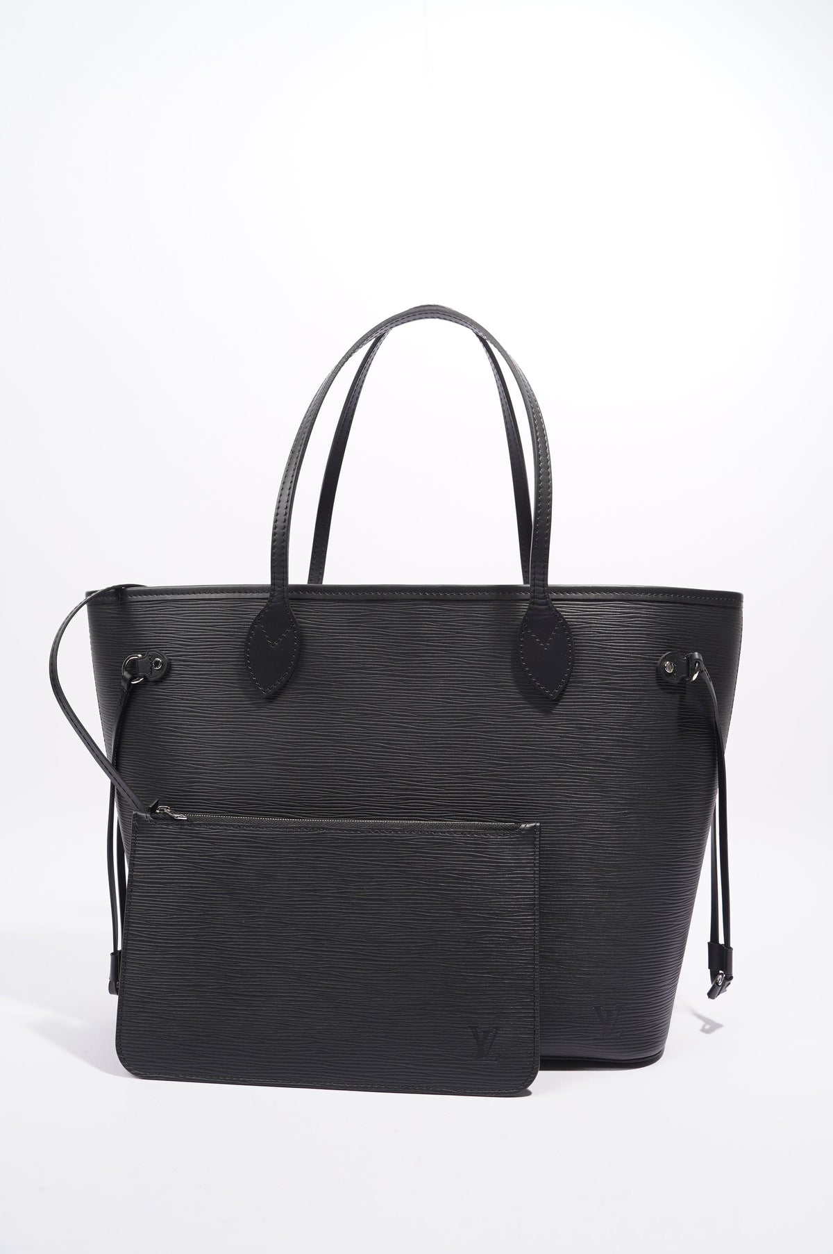 Louis Vuitton Neverfull Black Epi Leather MM