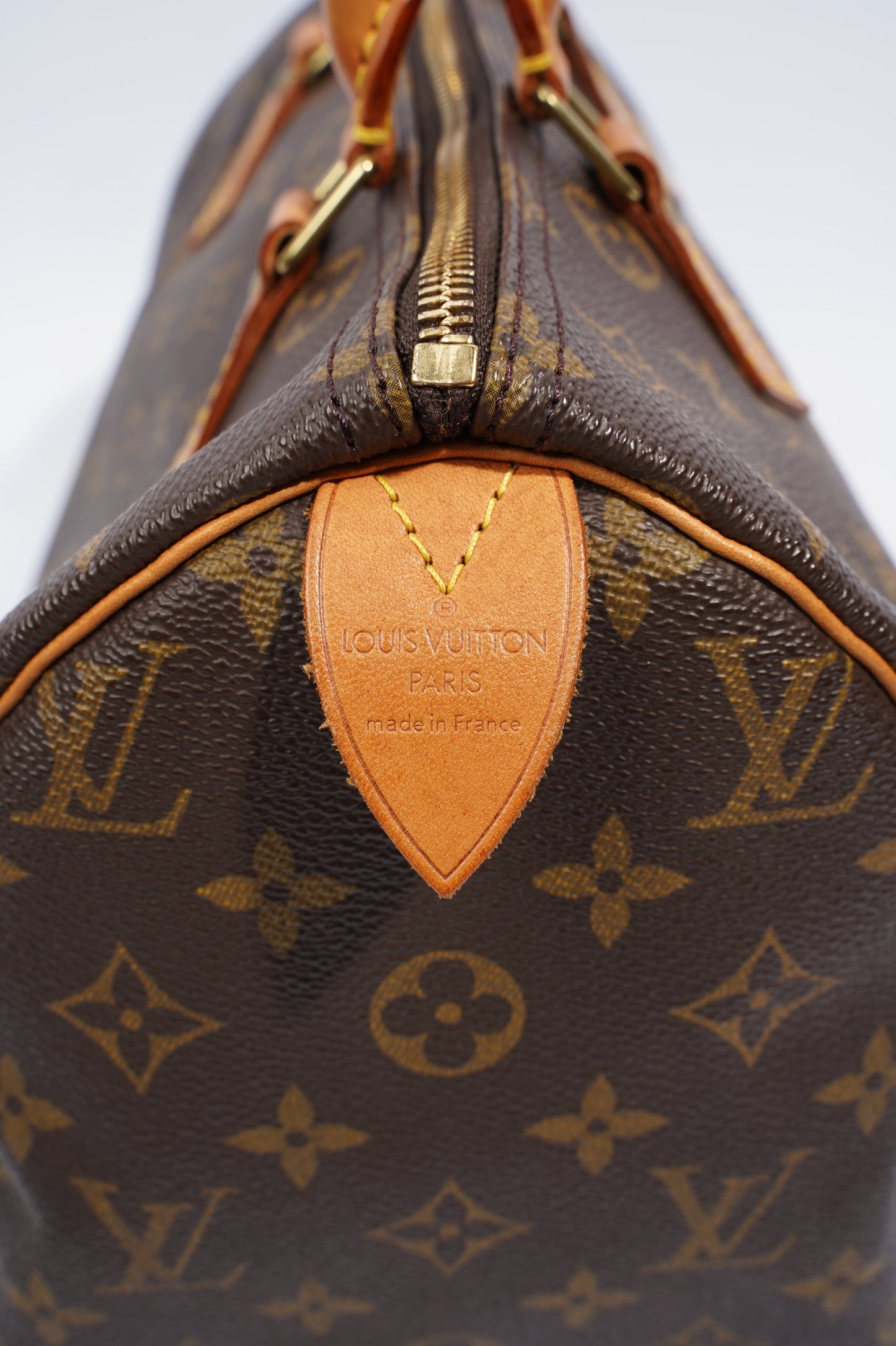 Louis Vuitton Monogram Speedy 30 Monogram Coated Canvas 30