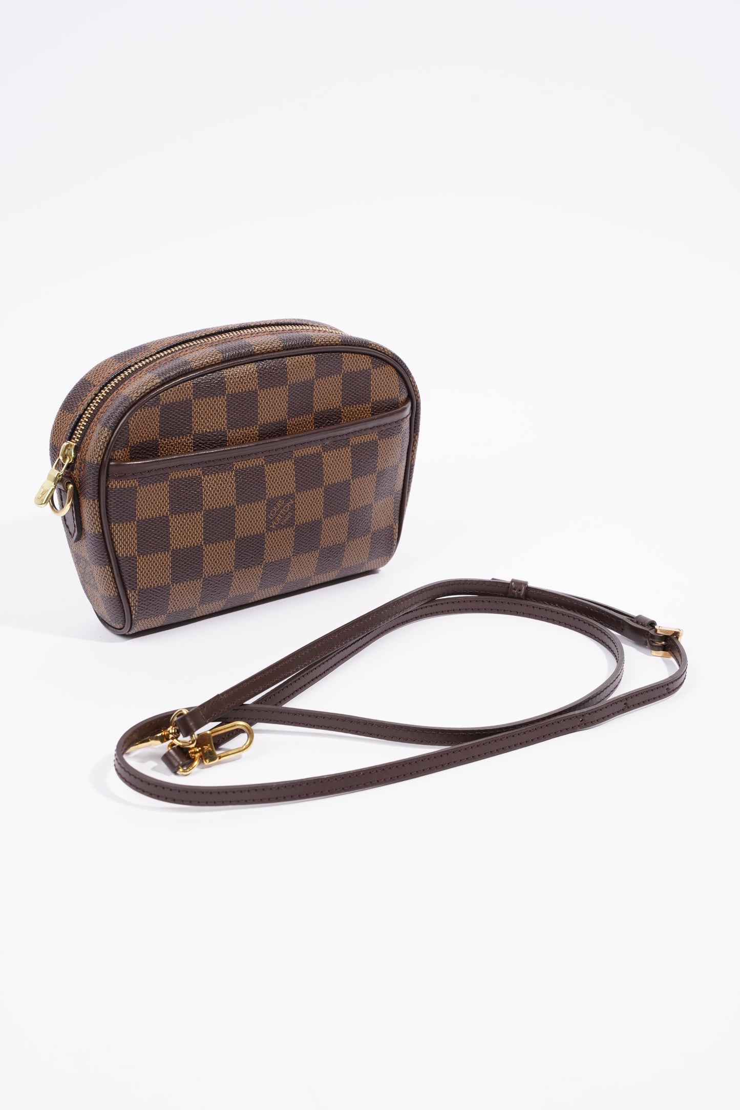 Louis Vuitton Ipanema Crossbody Damier Ebene Coated Canvas