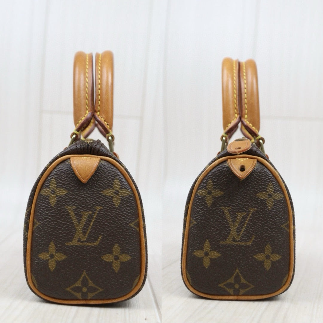 Good ( Rank AB)｜ LV Monogram Mini Speedy Handbag With Shoulder Strap｜25032701