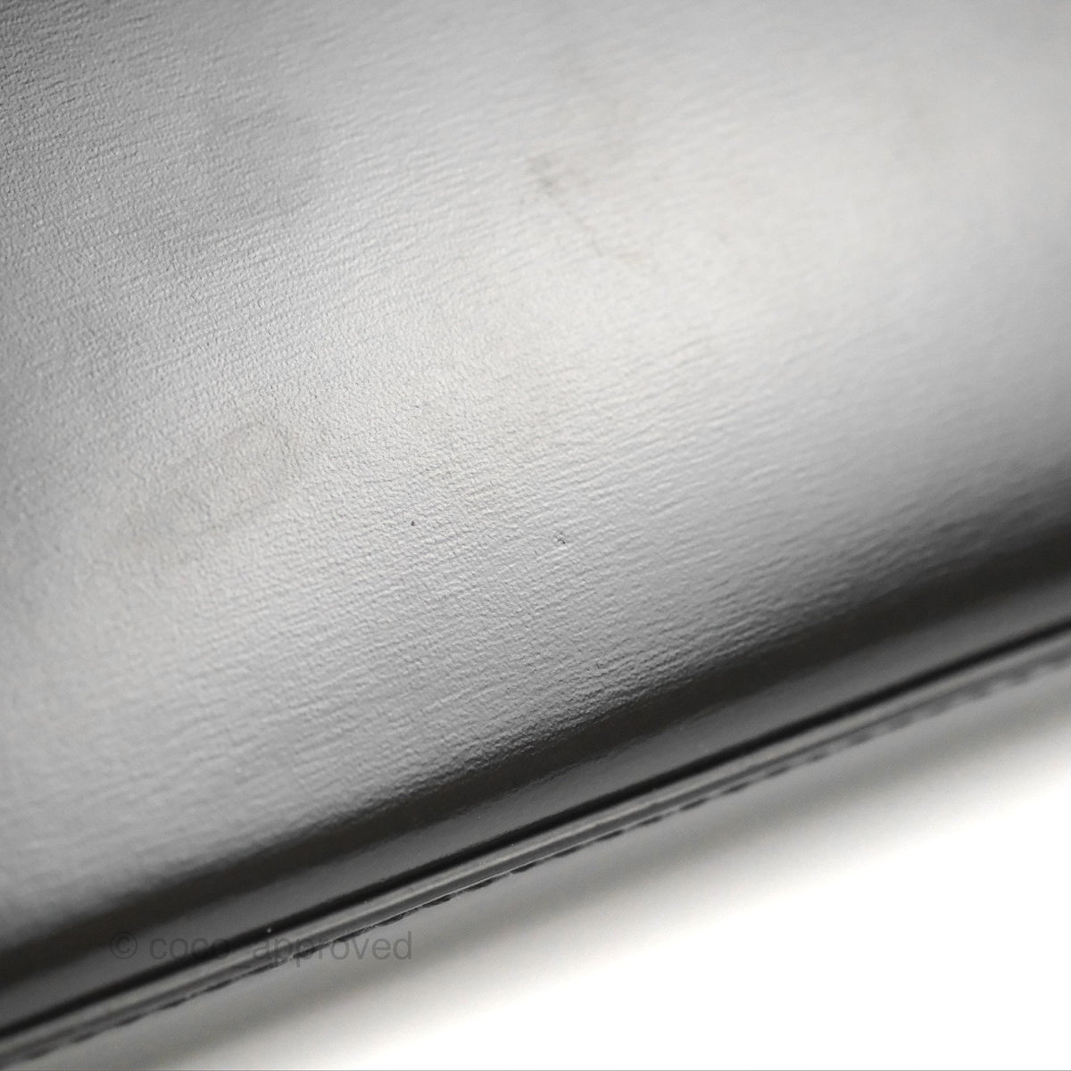 Celine Triomphe Shoulder Bag Black Calfskin