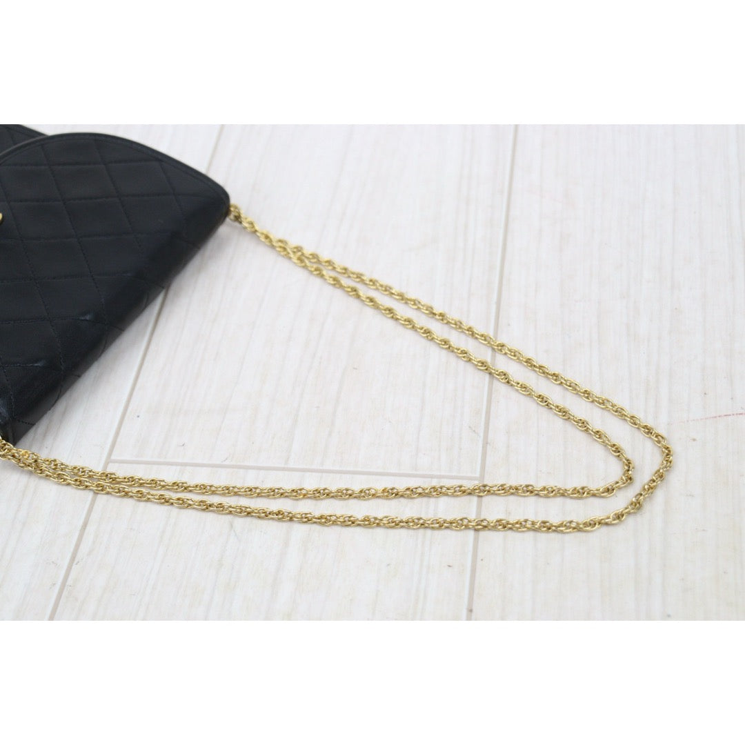 Good ( Rank AB)｜ CHANEL Mini Coco Mark Matrasse Lambskin Chain Shoulder Bag ｜25052901