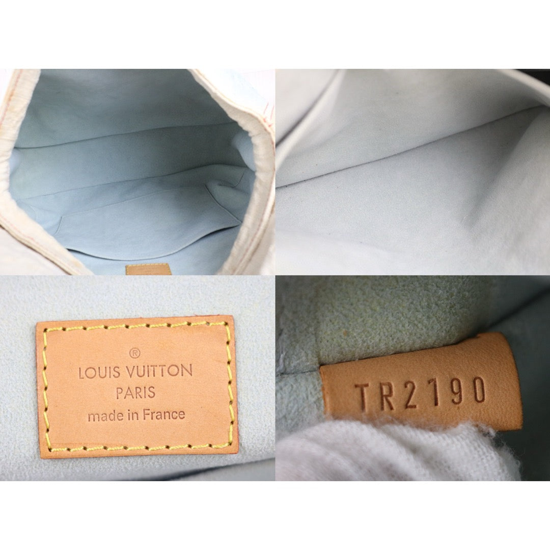 Good ( Rank AB) ｜  LV Monogram Denim  Sunshine Blue Ombre Shoulder Bag  ｜B25012209