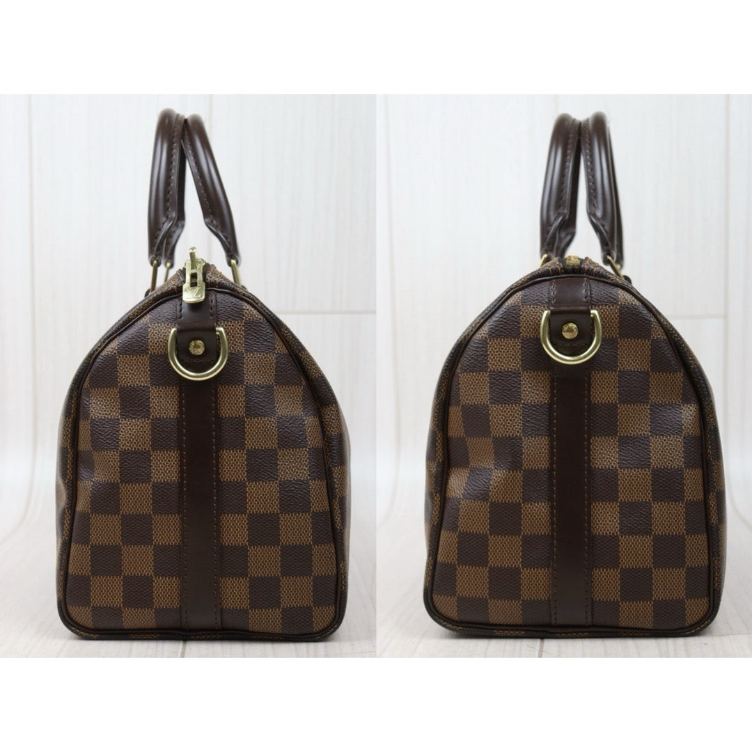 Good ( Rank AB)｜ LV Damier Speedy 25 Hand Bag With Shoulder Strap｜S25021016