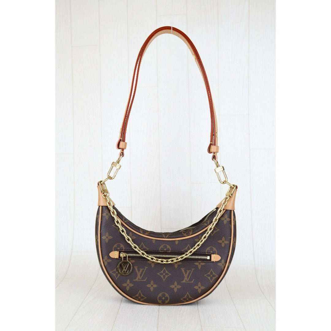Very Good ( Rank A) ｜LV Monogram loopping Pochette Croissant Shoulder Bag IC Chips Model ｜S25030707