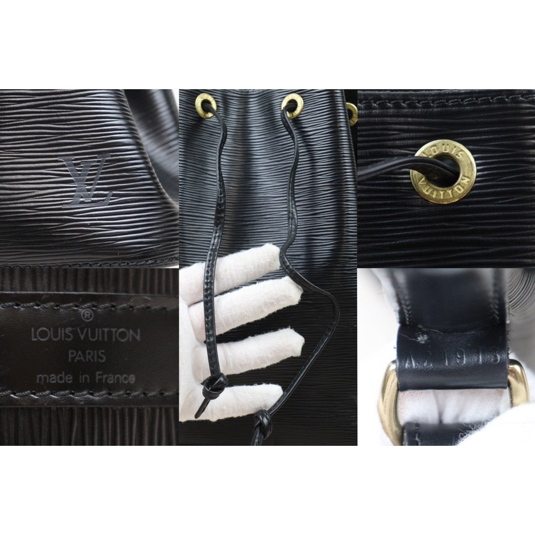 Rank A｜ LV Epi Noe Shoulder Bag Black｜24062022