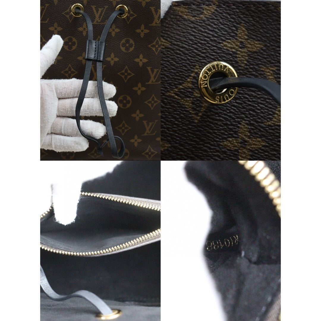 Very Good ( Rank A)｜ LV Monogram Neonoe Canvas  Black Shoulder Bag ｜Counter Price ￥326,700JPY｜S25020906