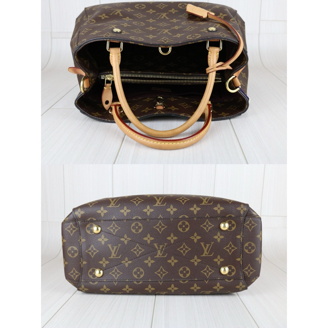 Good ( Rank AB)｜LV Monogram Montaigne MM Hand Bag Shoulder Bag｜X25031601