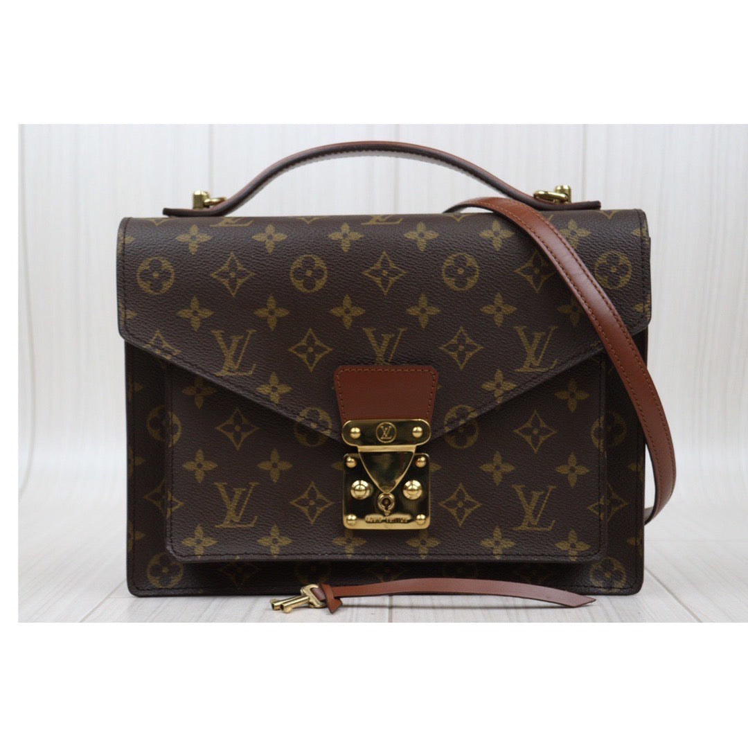 Rank A｜ LV Monogram Monceau28 Shoulder Bag ｜24032618