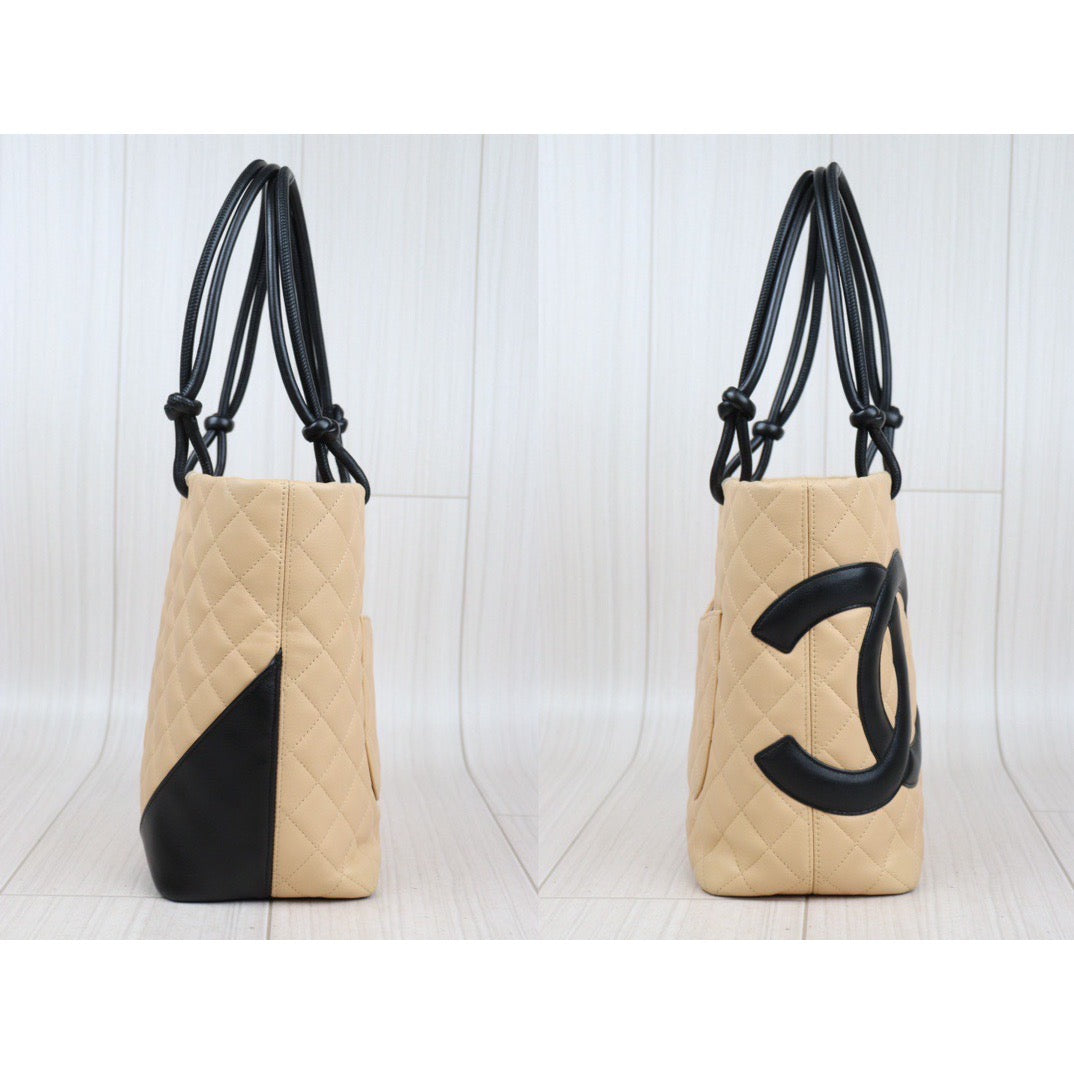 Rank A ｜ CHANEL Cambon Line ToteBag ｜24021902