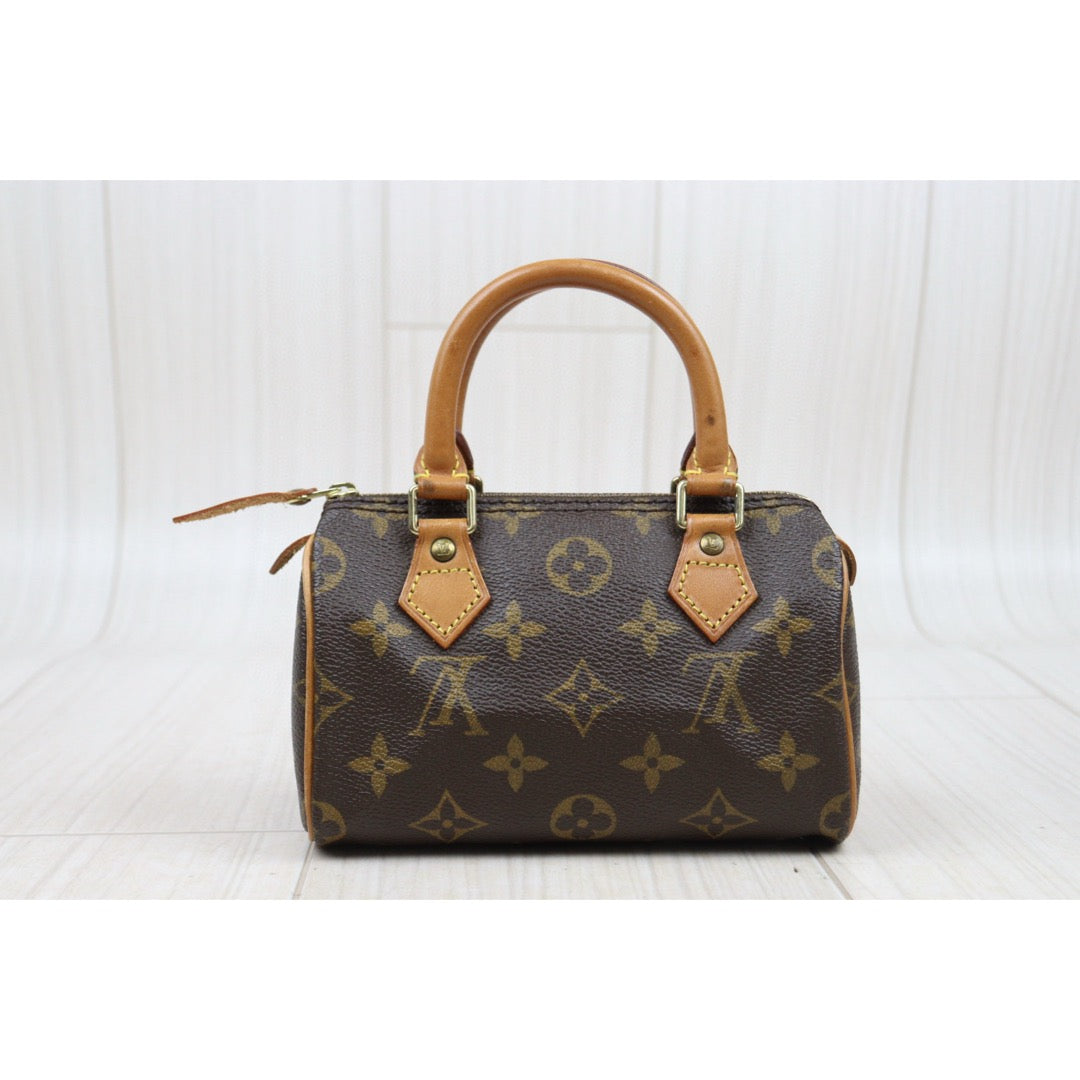 Good ( Rank AB)｜ LV Monogram Mini Speedy Handbag With Shoulder Strap｜25032701