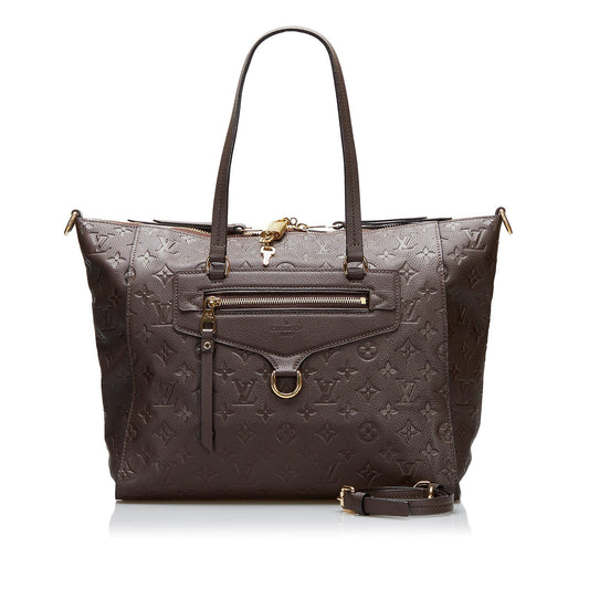 Louis Vuitton Lumineuse PM Brown Monogram Empreinte