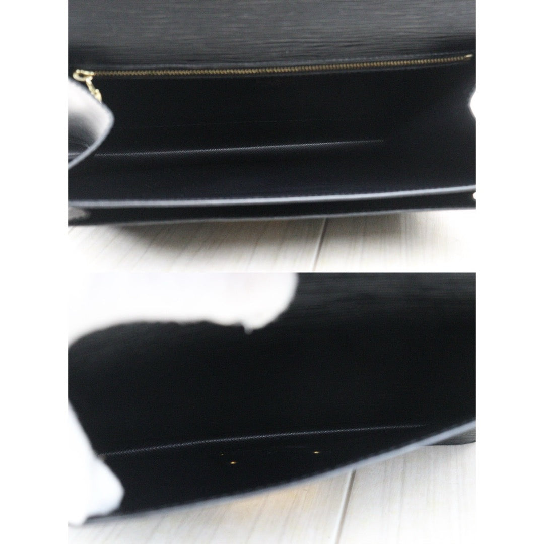 Very Good ( Rank A)｜ LV Epi Monceau28 Black Shoulder Bag ｜24091920