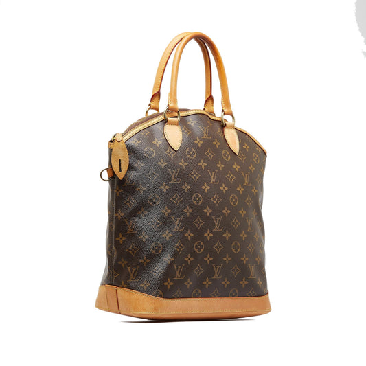 LOUIS VUITTON Monogram Lockit Vertical Handbag
