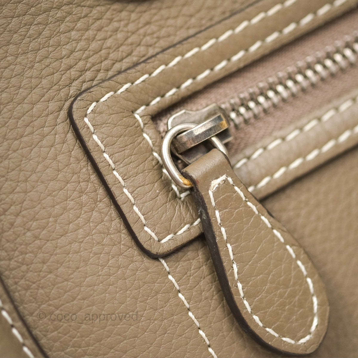 Celine Micro Luggage Bag Souris Drummed Calfskin
