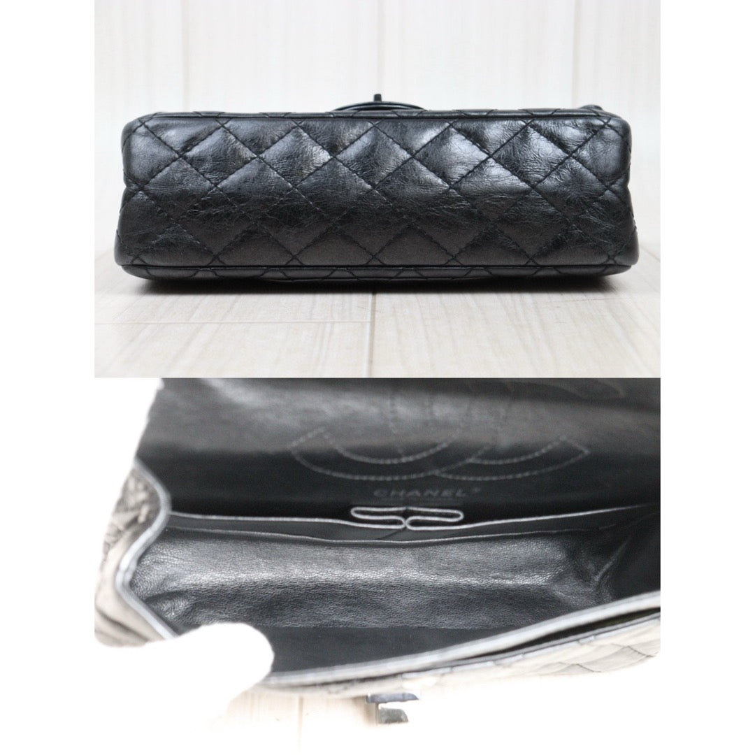 Good ( Rank AB)｜ CHANEL 2.55 Matelasse So Black Chain Shoulder Bag Small Made in 2008-2009 Year｜V25021910