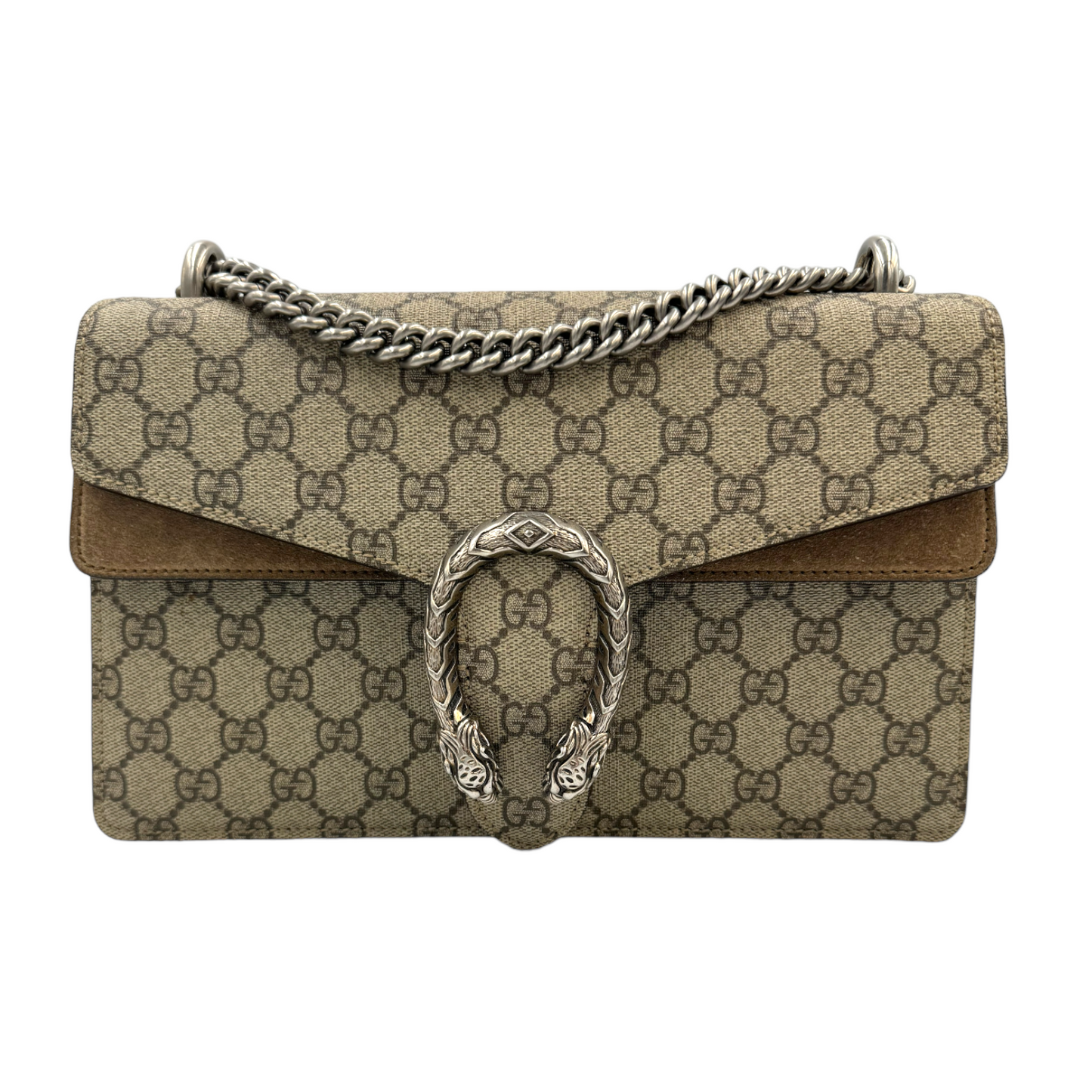 Gucci Dionysus Small Beige GG Supreme Canvas