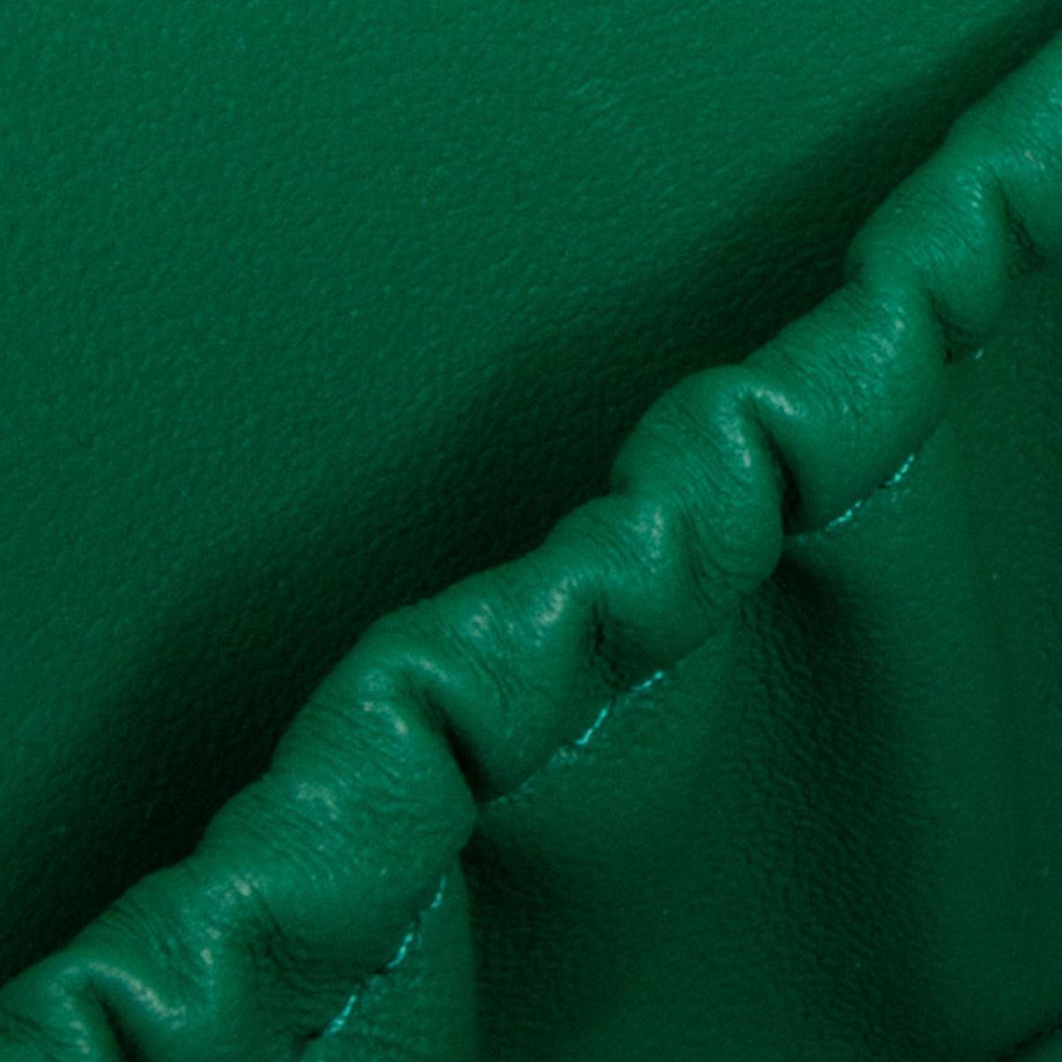 Green Chanel Quilted Lambskin Afternoon Tea Vanity Case with Chain Satchel