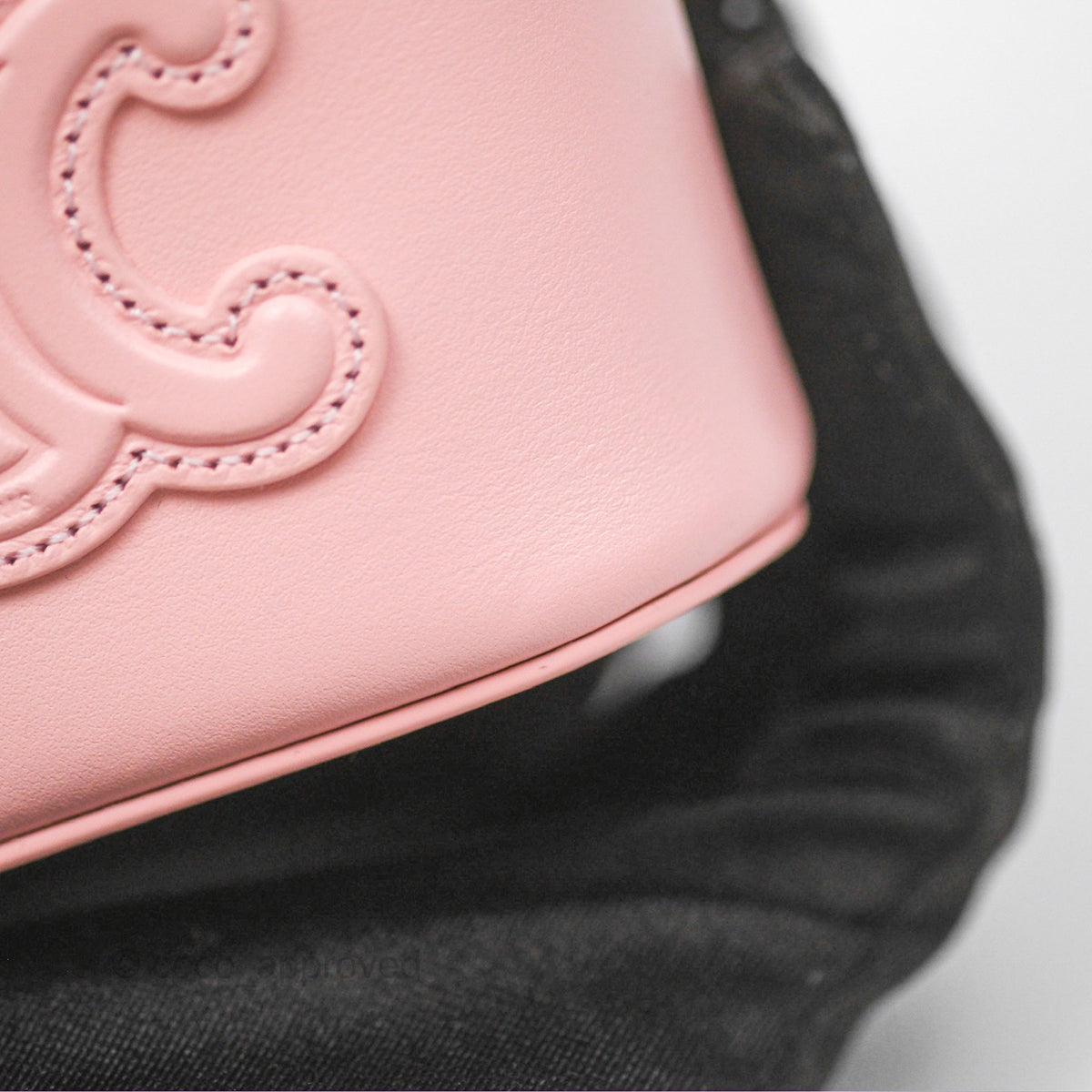 Celine Mini Vanity Case Cuir Triomphe Smooth Calfskin Light Pink