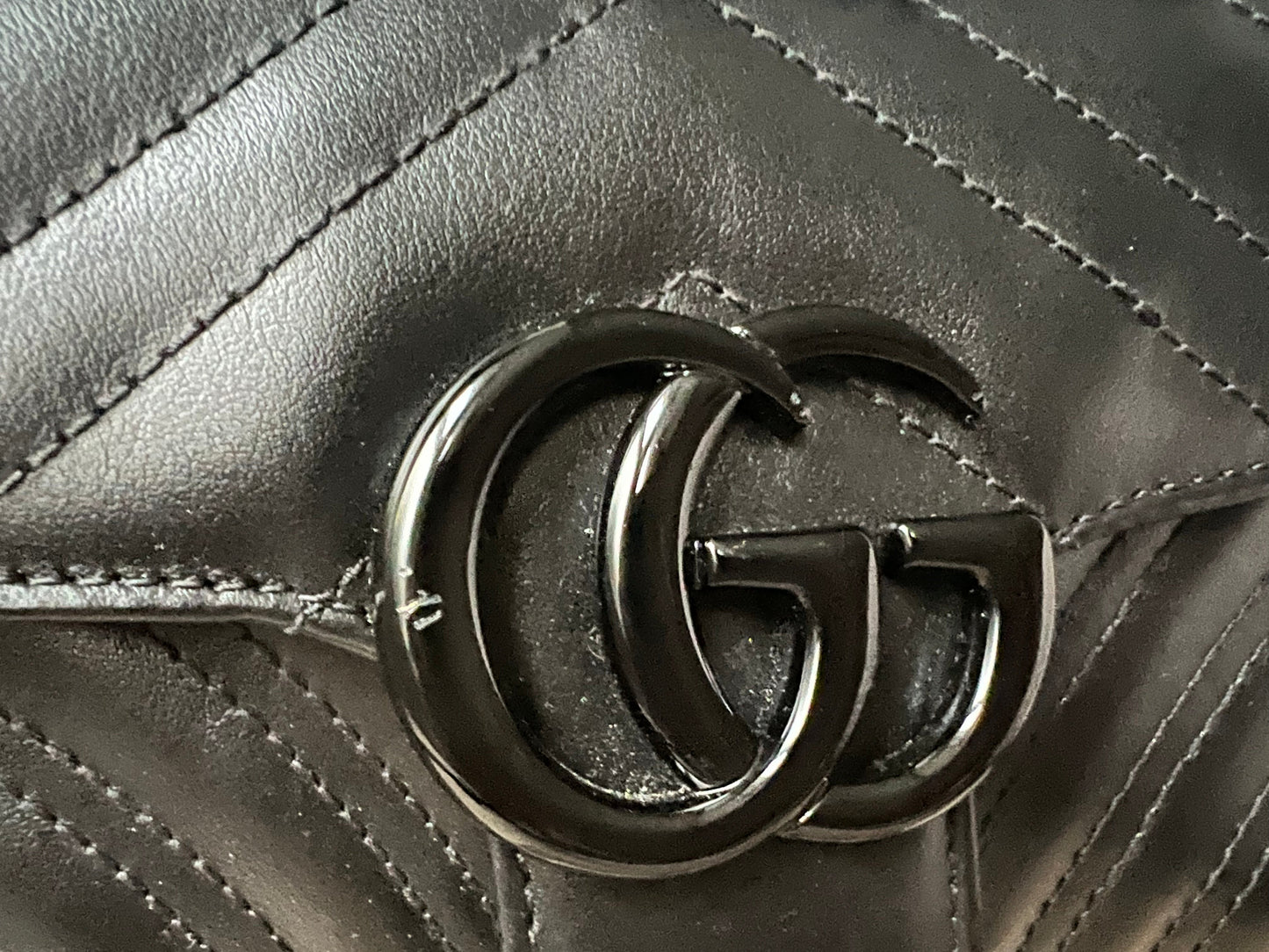 Gucci GG Black Marmont Mini Shoulder Bag